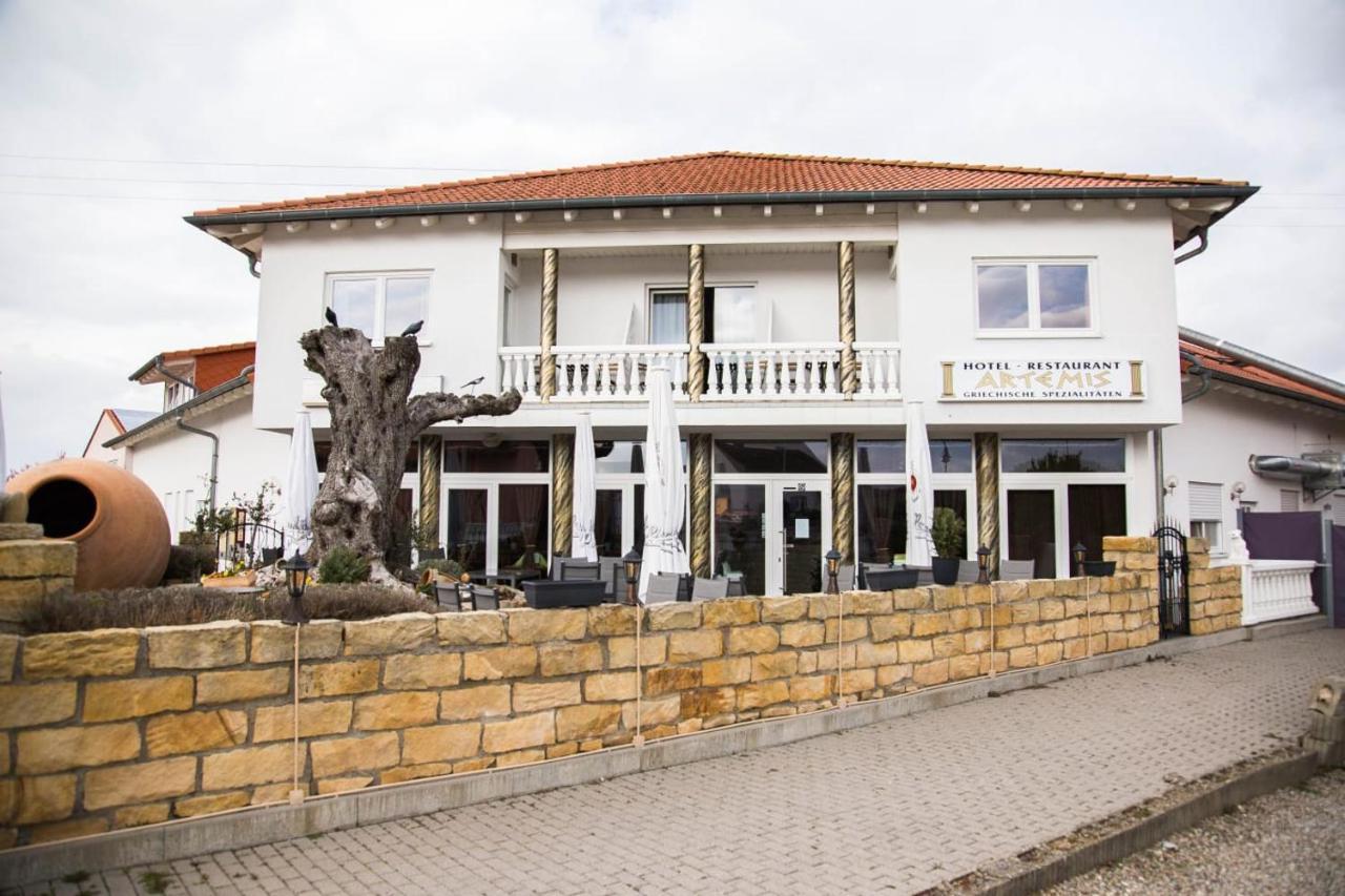 Hotel Restaurant Artemis Weisenheim am Berg Exterior foto